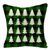 2022 Merry Christmas Home Decor Cushion Cover 45x45cm Cute Animals Cartoon Printed Throw Pillow Cover Xmas Decorative Pillowcase