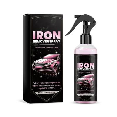 Formule Nettoyant Particules de Fer Spray Dissolvant de Fer pour Enlèvement des Taches de Peinture de Voiture