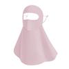 Ice Silk Mask Sun Protective Scarf UV Protection Integrated Facial Cover  for Women