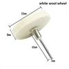 50Mm Polishing Wheel Cloth Buffing Wheel Gold Silver Jewelry Mirror Polish Pad For Grinder Power Tool Accessories