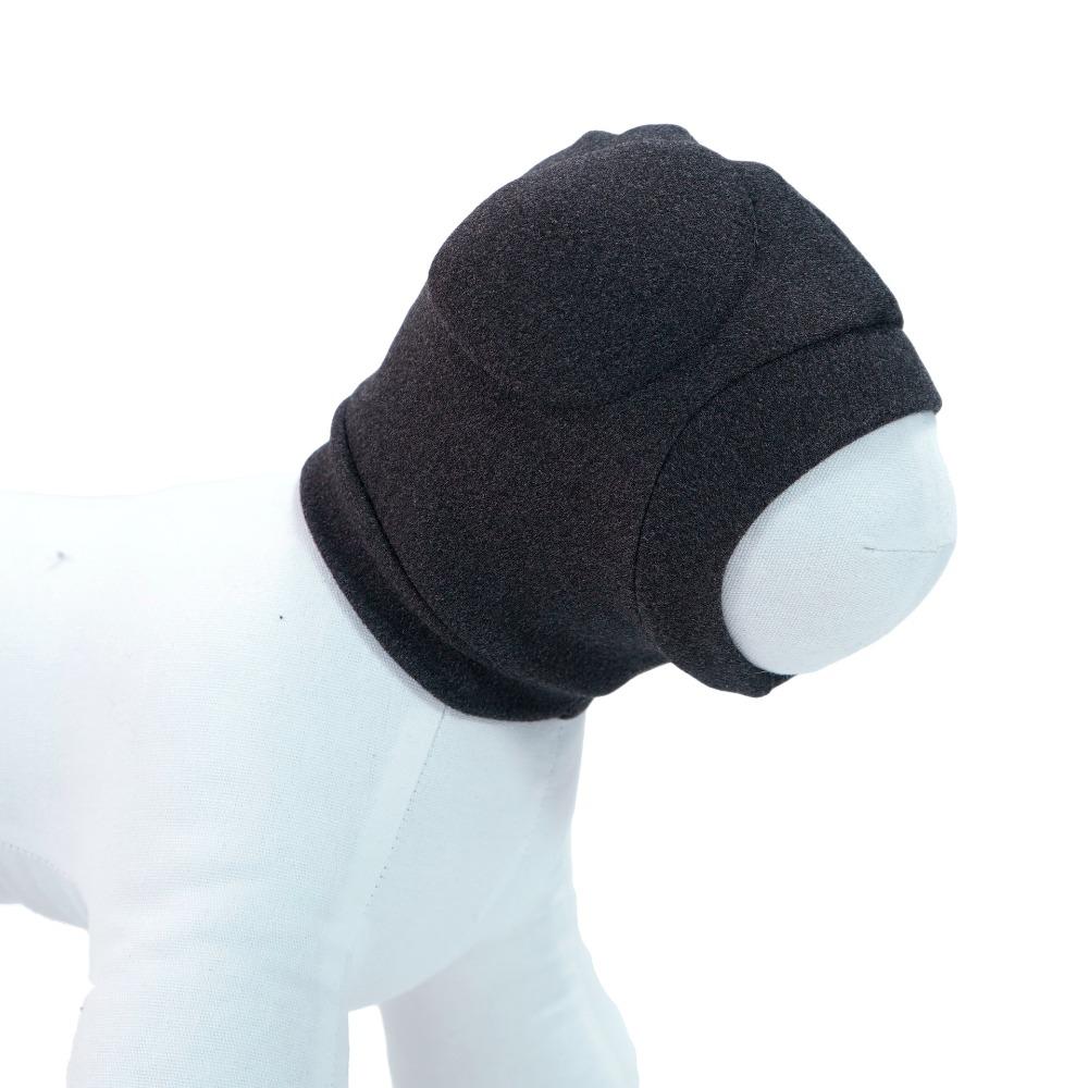 

Теплые успокаивающие наушники для собак, защита от испуга, мягкие, регулируемые, для груминга, ветрозащитные, плотно прилегающие, защита ушей для питомцев, для прогулок с собакой S серый