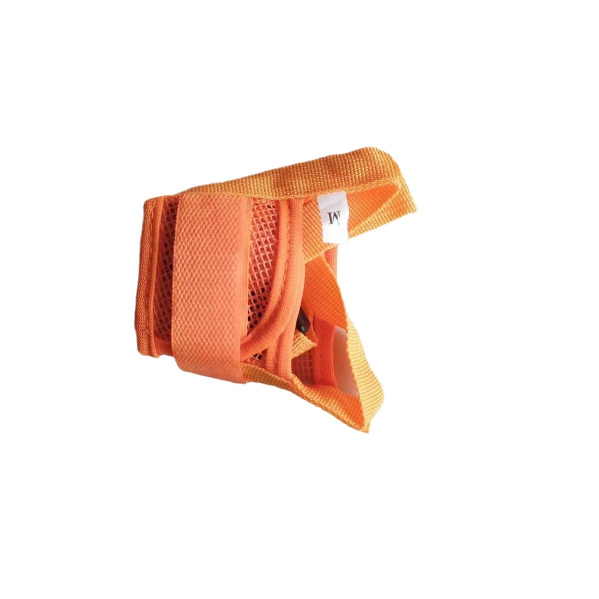 

Легкая маска для защиты от укусов и лая для домашних животных, универсальная защитная маска для рта для собак, которые пьют воду и едят в случайном порядке S оранжевый