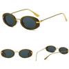 Small Frame Retro Oval Sunglasses Vintage UV Protection Sunglasses  Men Use