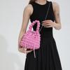 Fashion bubble glue shoulder bag cloud bag women's 2025 popular new niche ins versatile Korean version bucket women's bag