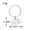 Couple Gift Keychain Cute Valentine's Day Gift for Girlfriend Boyfriend Him Her Cat Lover Husband Wife Fiancée Cat Matching Gift