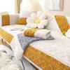 Thickened Winter Plush Sofa Mat Non-Slip Seat Bath Mat Four Seasons Set Cover Cloth Simple Modern Living Room Towel