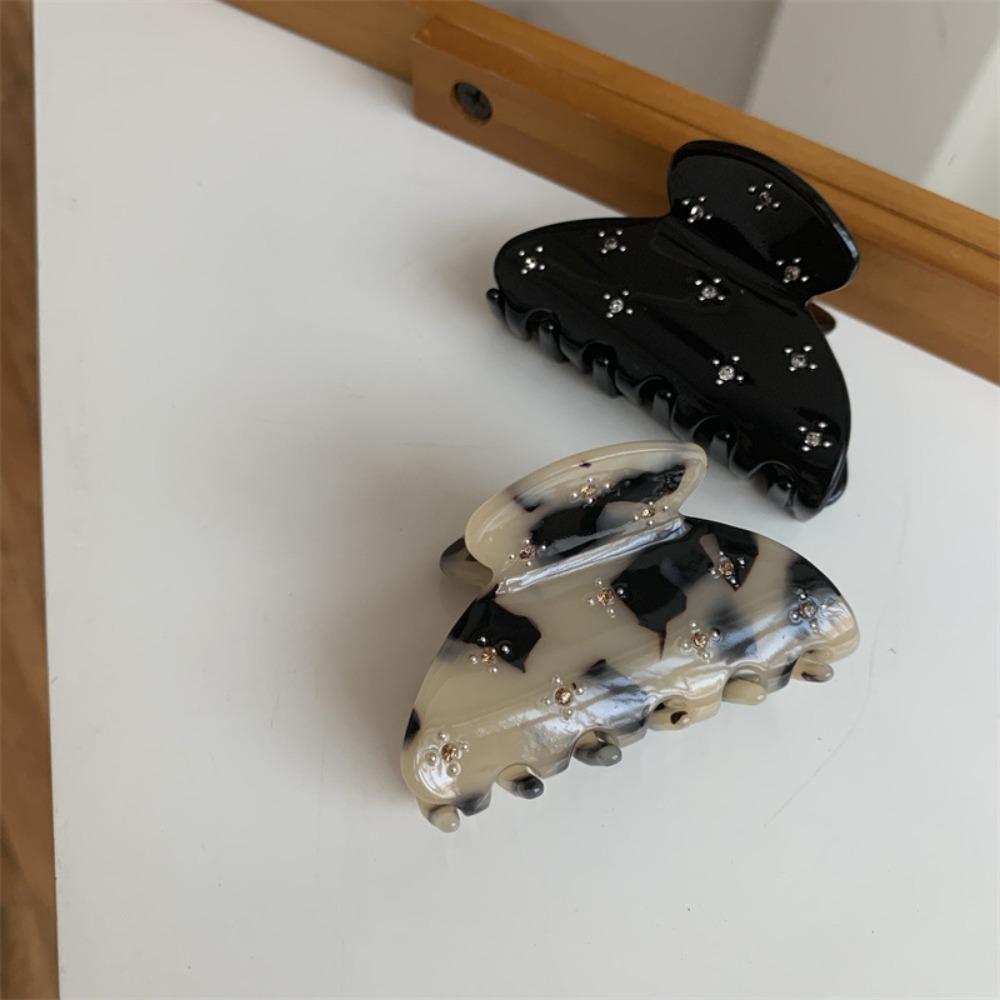 Semicircle Hair Accessory Acetic Acid Headwear Korean Style Shark Clip Hair Clip Girls Hair Claw