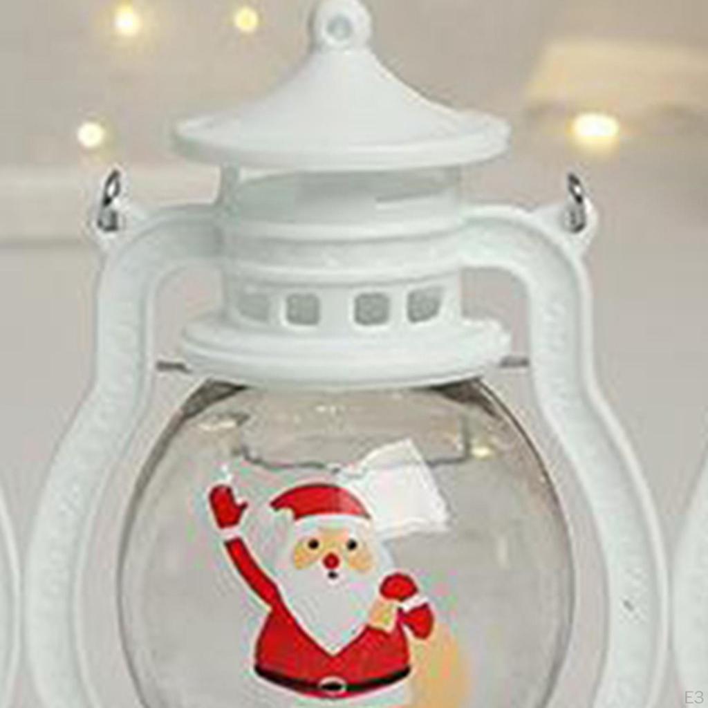 Christmas Lanterns Table Lamp for Festival Year Bedroom Garden