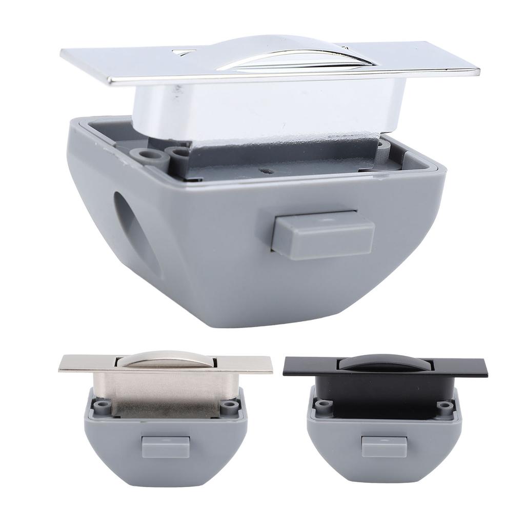 Push Cupboard Locks RV Push Cabinet Zinc Alloy Keyless Cupboard Locks for RV Yachts Motorhome Rv Drawer Push