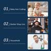 Men's Electric Hair Clipper Cordless Beard Trimmer Cutting Machine Detachable Blade Hair Trimmer  Detachable Blad Rechargeable