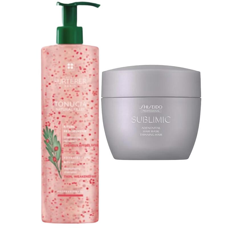 

Rene Furterer Fortifying Shampoo & Klorane Scalp Mask Set