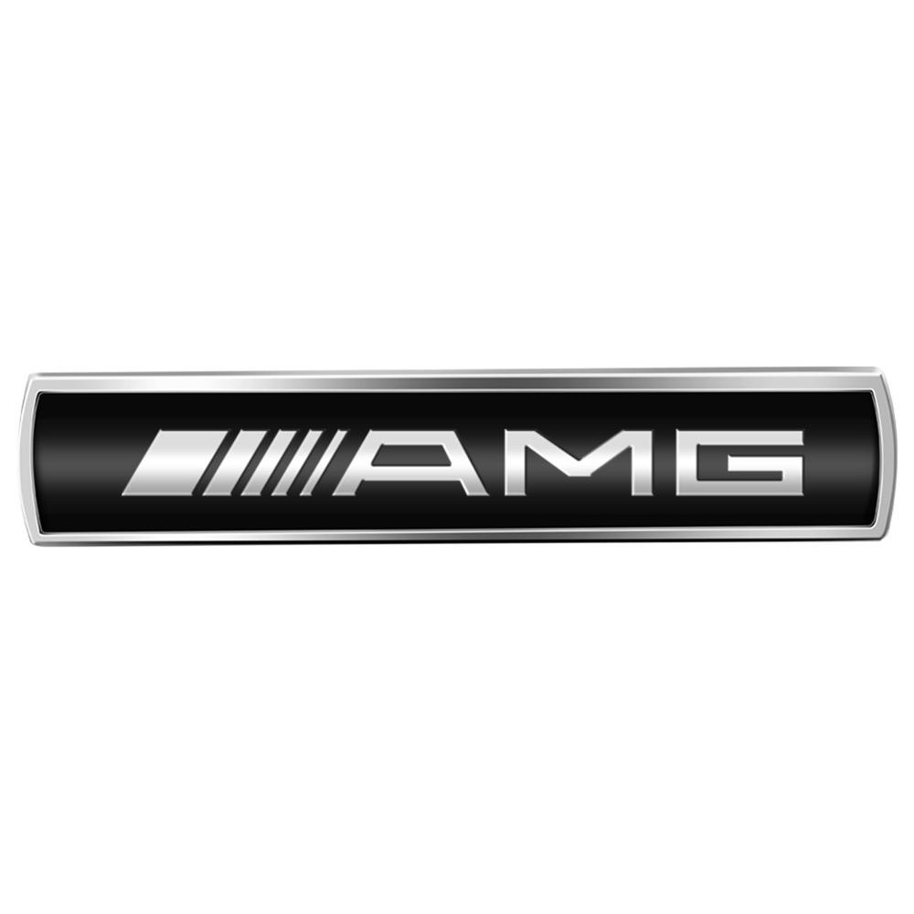 1pcs 3D Metal Badge Car Body Trunk Decoration Sticker Motorcycle Decals For Mercedes Benz AMG W203 W204 W212 W213 GLC GLA CLA