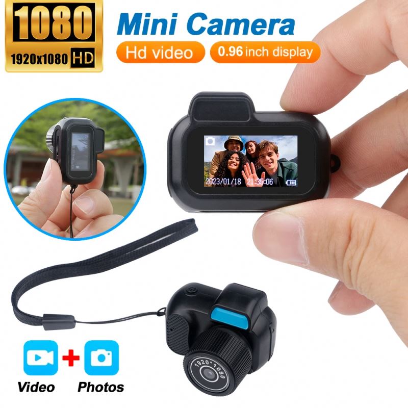 Y3000 Pocket Mini Camera Kids With Screen Mini DV Outdoor Sport HD 1080P Portable Small Retro Camera Y3000 Support 128G TF Card