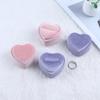 Heart-Shaped Flannel Ring Box for Proposals and Wedding Bands – Jewelry Storage and Packaging.