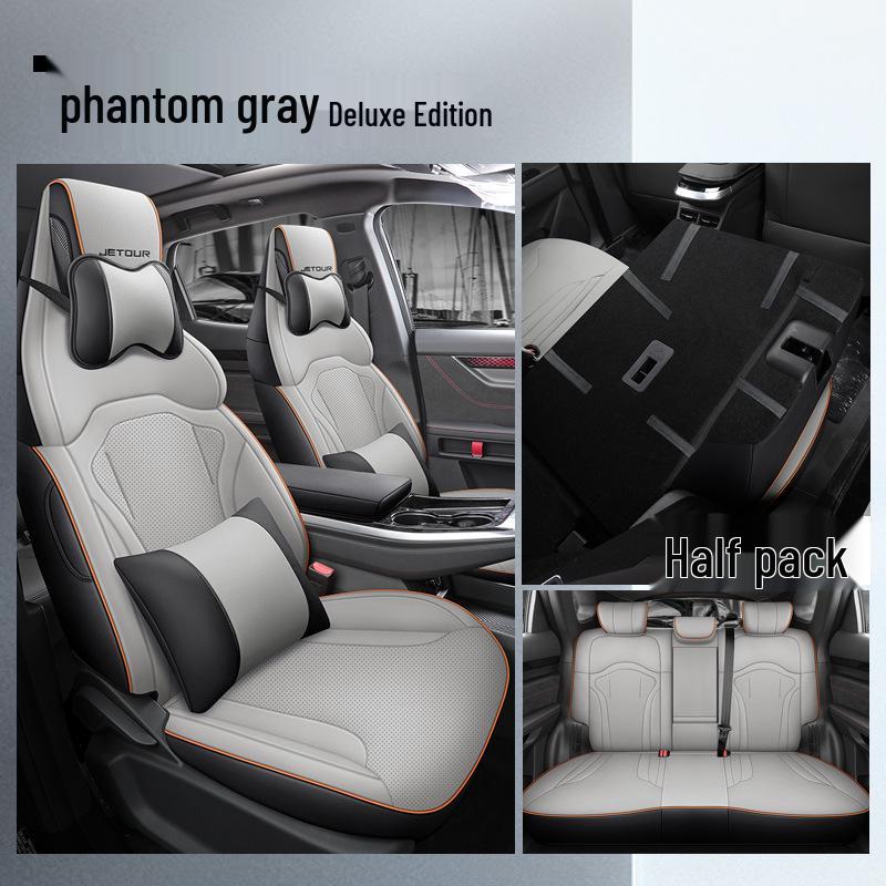 LTCS Jietu Dasheng Sports Leather Car Seat Cover: Fashionable, Year-Round Cushion