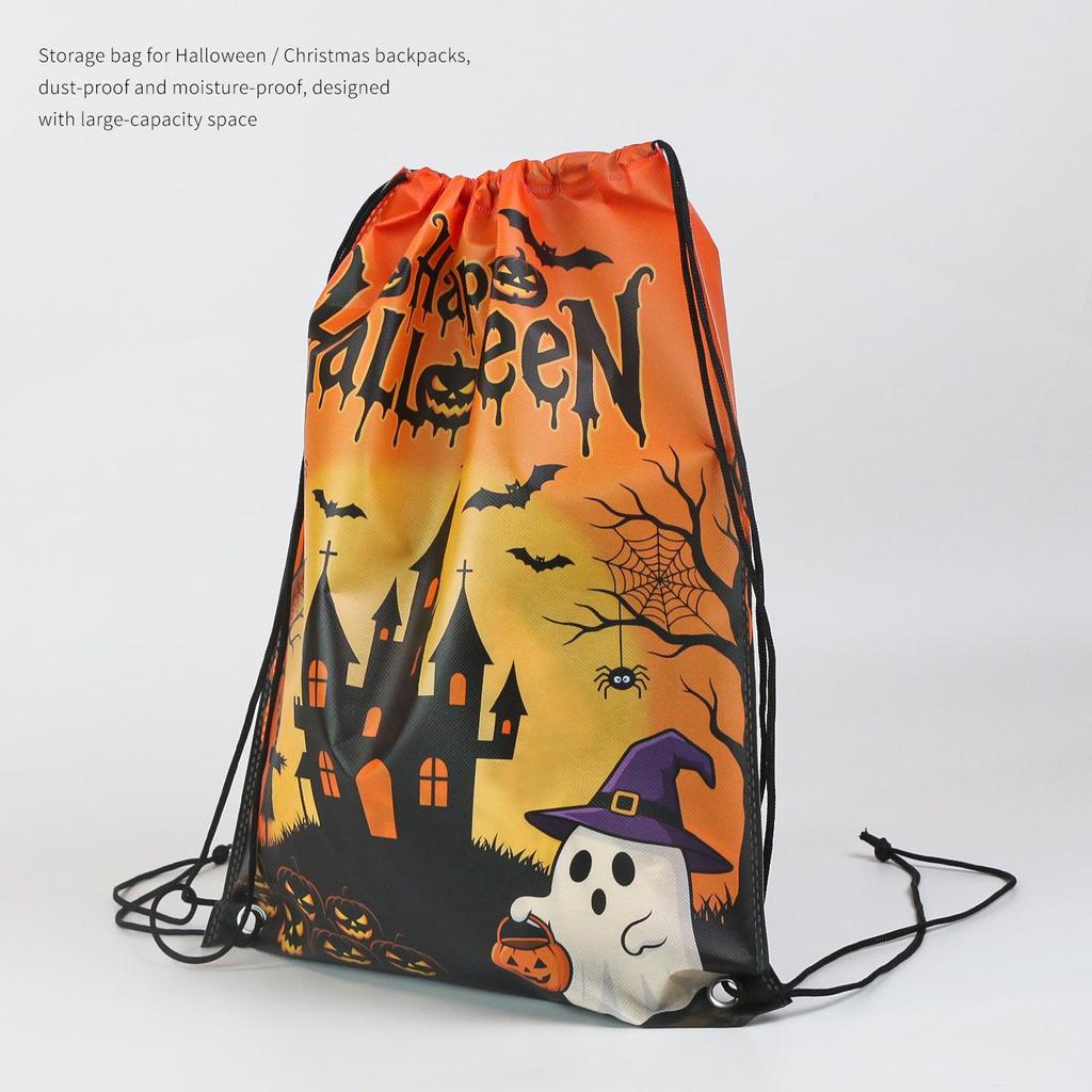 Christmas Gift Wrapping Non-woven Drawstring Pouch - Dust & Moistureproof Storage Bag