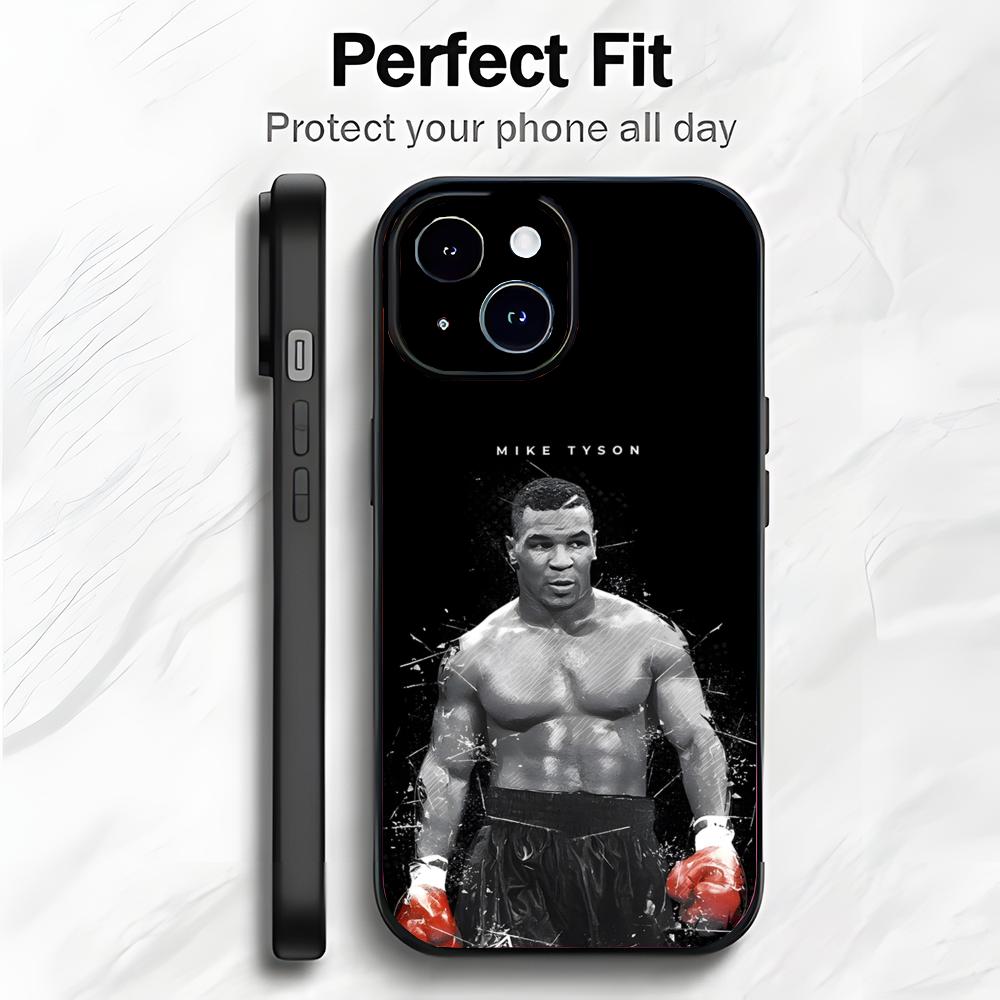 Powerful Boxing Legend M-Mike Tyson Phone Case Phone Case Soft Packaging Lightweight For iPhone17 16 15 14 13ProMax