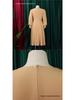 Elegant Solid Color Plus Size A-line Skirt with Fashionable Spring European & American Style