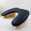 U-shaped Nail Arm Rest Cushion Space-saving Wooden Base Foldable Nail Pillow Arm Rest Hand Support Nail Art Stand Nail Polishing