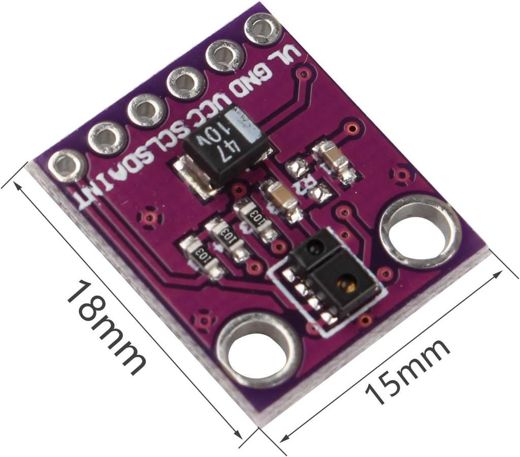 APDS-9930 Proximity and Ambient Light Sensor Module | Up to 100mm Detection | I2C & IR LED Integrated | For Arduino, Robotics, Home Automation