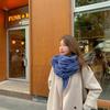 Women's Imitation Cashmere Winter Scarf - Thick Solid Color, Versatile Men's Shawl, Cashmere Wool Blend