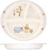 Skater Melamine Lunch Bamboo 430ml Dishwasher Disney Winnie the Pooh Plate, Fiber, Capacity, Divided, Safe, Design, M37B-A