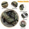 1000D Tactical EDC Bag Military Ammo Pouch Hunting Wash Bag Dump Pouch Portable Tool Storage Handbag Compatible Military Utility
