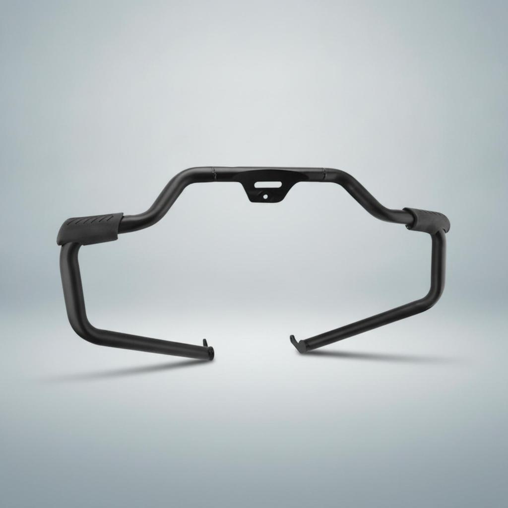 Motorcycle Front Engine Guard Matte Black Deflector