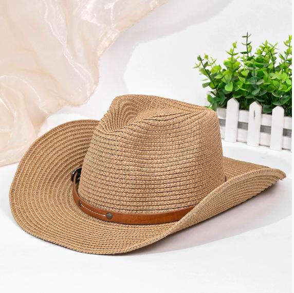 

Западная ковбойская шляпа винтажная джазовая шляпа полая соломенная шляпа модная шляпа One Size