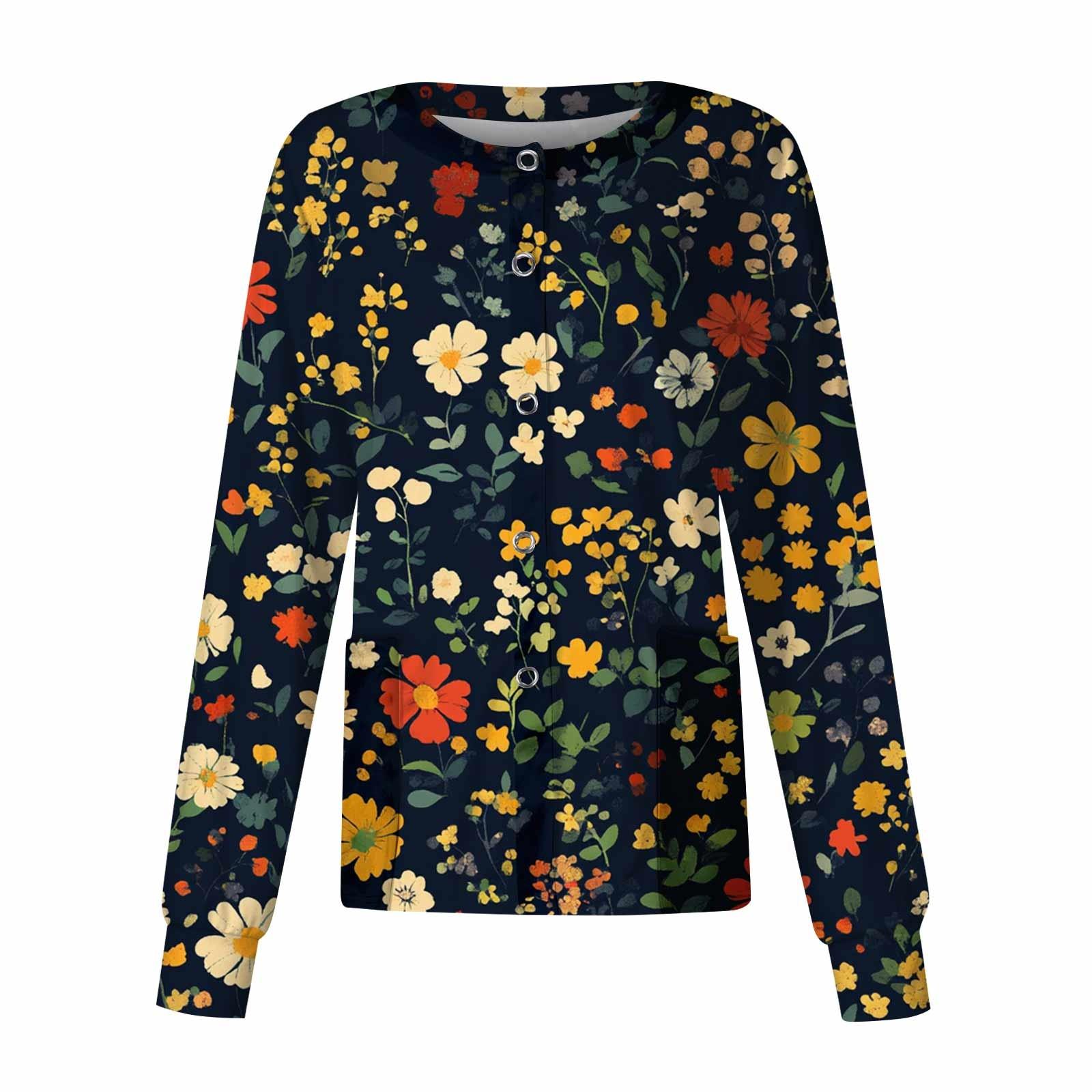 

Женский однобортный защитный комбинезон с длинным рукавом и карманом, рабочий воротник-стойка, кардиган, куртка, топ M