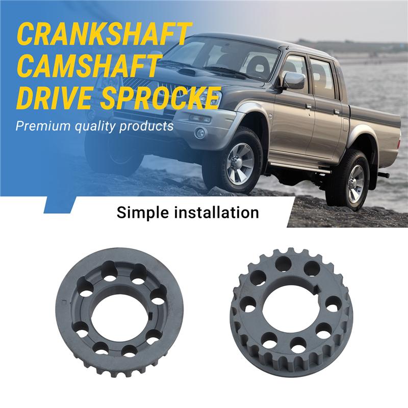Crankshaft Camshaft Drive Sprocket For Mitsubishi L200 Triton III 1996-2005 Pajero Montero II 91-99 MD164831 24423-42000 как