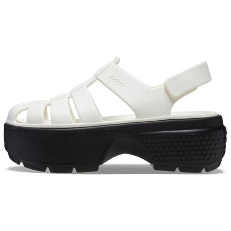 Crocs Sandals River Trekking Shoes Women's Chalk
