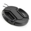 Camera Lens Cover Black ABS Protective Universal 58mm Front Lens Cover for Replacement