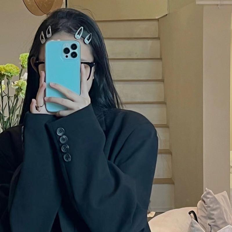 Minimalist Y2K Hair Clip Hairpins Snap Barrettes Decorative Hair Styling Ornament Y2K Sparkly Hairpins for Women Lady