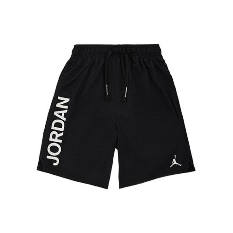 Men s Air Jordan Alphabet Logo Printing Sports Shorts Black DV5030-010 S