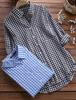 Retro Plaid Lapel Long Sleeve Shirt In Stock (2026)