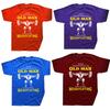 Funny Old Man Weightlifting T Shirts Graphic Cotton Streetwear Short Sleeve Birthday Gifts Summer Style Tshirt Mens Clothing