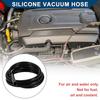Hihaha Silikon-Vakuumschlauch Automobil-Vakuumleitung Hochtemperatur 15ft 1/8" 3.0mm ID 3.5mm Dicke 1 St. Schwarz