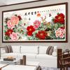 5D Diamond Painting DIY Blossom, Prosperity and Peony Painting, Large Mosaic Art