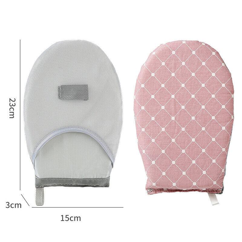 New Handheld Mini Heat Resistant Ironing Pad Board Iron Cover Heat-resistant Stain Resistant Garment Steamer Ironing Gloves