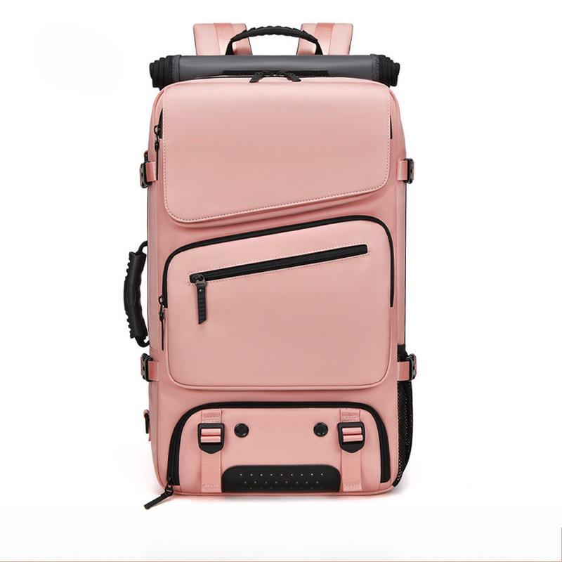 60L Large Capacity Travel Shoulder Bag Female Multifunctional Luggage Bag Handheld Crossbody Wash Bag Men's Backpacks