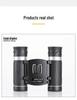 10x25 HD Binoculars & Smartphone Telescope for Concerts