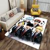 Anime Characters Eating Snacks Suitable As a Non-slip Mat for the Living Room or Bedroom Sofa
