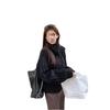 Sweater For Women With Stand Collar And Knitted Design For Fall Casual Wear