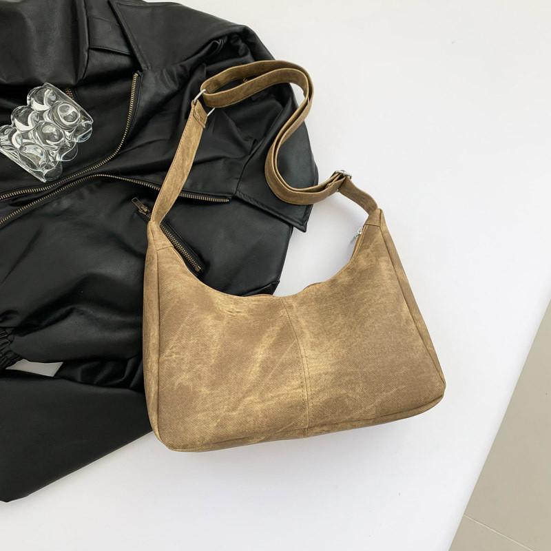 Elegant Khaki Women's Tote Bag With Soft Structure Ideal For Casual Daily Outfits