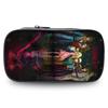 Stranger Things Pencil Case With Nylon Material For Students And Kids