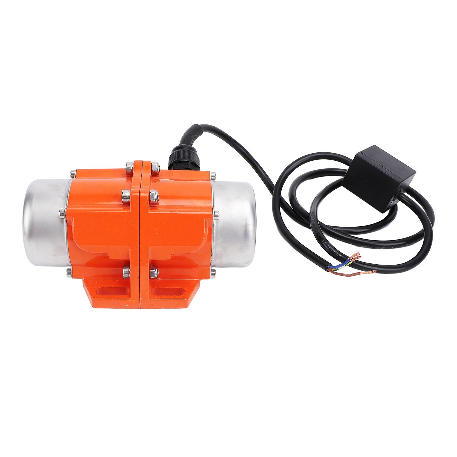 Motore Vibrante per Cemento 3600 Giri/min Lega di Alluminio IP65 Motore Elettrico Vibrante per Tavolo Vibrante Setacci 70W 40KG 0.36A