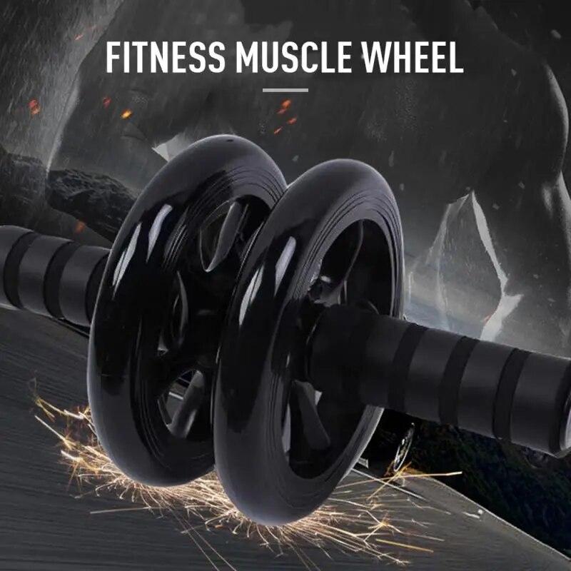 Ab Rollers Fitness Wheels No Noise Abdominal Wheel Abdominal Rod Cover Cushion Exercise Muscles Arm Waist Hip Trainer Equipment