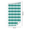 Harlequin Diamonds Wallpaper Turquoise, White and Mint 50x1000