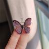 Full Diamond Butterfly Brooch Corsage Women'S Accessories Jacket Pin Cardigan Sweater High-End Decorative Accessories
